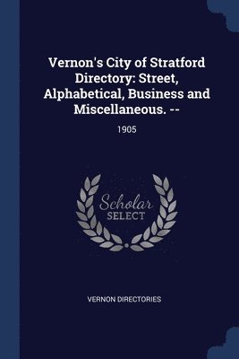 Vernon's City of Stratford Directory 1