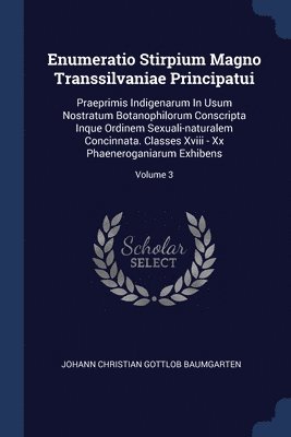 Enumeratio Stirpium Magno Transsilvaniae Principatui 1