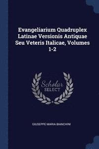 bokomslag Evangeliarium Quadruplex Latinae Versionis Antiquae Seu Veteris Italicae, Volumes 1-2