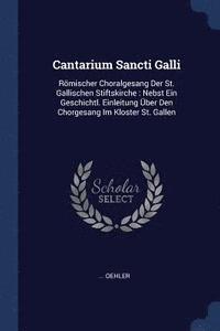 bokomslag Cantarium Sancti Galli