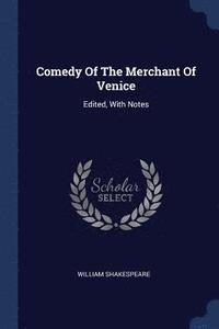 bokomslag Comedy Of The Merchant Of Venice