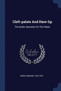 bokomslag Cleft-palate And Hare-lip