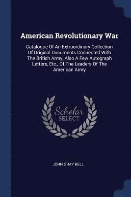 bokomslag American Revolutionary War