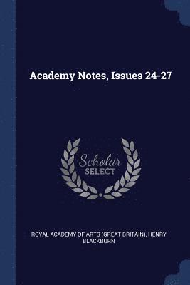 Academy Notes, Issues 24-27 1