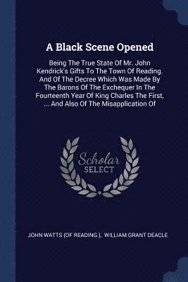 A Black Scene Opened 1