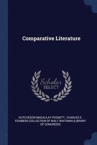 bokomslag Comparative Literature