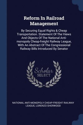 bokomslag Reform In Railroad Management