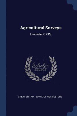 bokomslag Agricultural Surveys