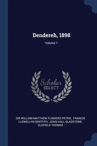 bokomslag Dendereh, 1898; Volume 1