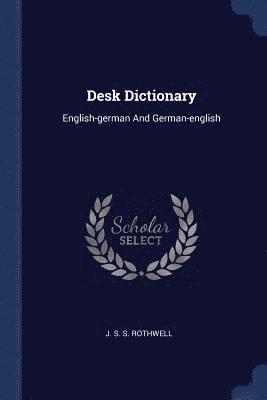 bokomslag Desk Dictionary