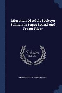 bokomslag Migration Of Adult Sockeye Salmon In Puget Sound And Fraser River