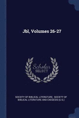 bokomslag Jbl, Volumes 26-27