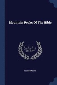 bokomslag Mountain Peaks Of The Bible