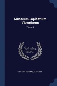 bokomslag Musaeum Lapidarium Vicentinum; Volume 1
