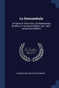 bokomslag La Sonnambula