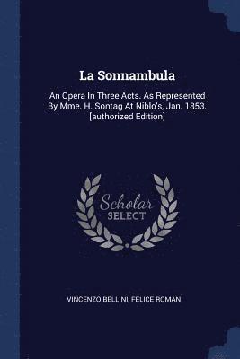 La Sonnambula 1