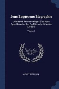 bokomslag Jens Baggesens Biographie