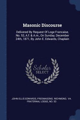 bokomslag Masonic Discourse