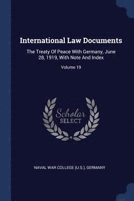 bokomslag International Law Documents