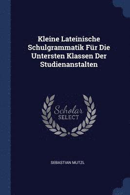 bokomslag Kleine Lateinische Schulgrammatik Für Die Untersten Klassen Der Studienanstalten