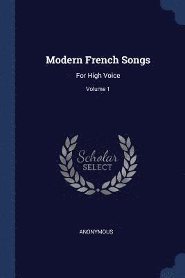 bokomslag Modern French Songs