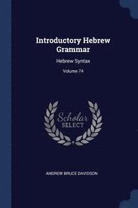 bokomslag Introductory Hebrew Grammar