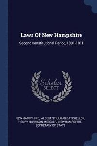 bokomslag Laws Of New Hampshire