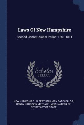 Laws Of New Hampshire 1