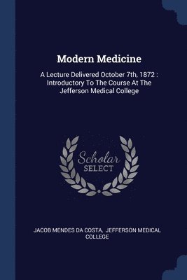 bokomslag Modern Medicine