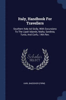 Italy, Handbook For Travellers 1