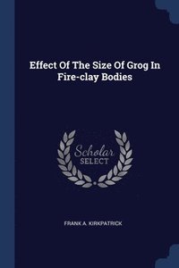 bokomslag Effect Of The Size Of Grog In Fire-clay Bodies