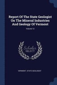 bokomslag Report Of The State Geologist On The Mineral Industries And Geology Of Vermont; Volume 12