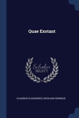 Claudianus Claudius, Nicolaas Heinsius, Claudianus - Quae Exstant, Häftad