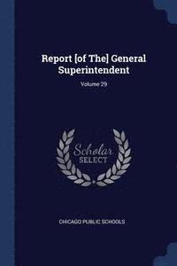 bokomslag Report [of The] General Superintendent; Volume 29