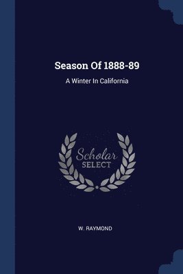 Season Of 1888-89 1