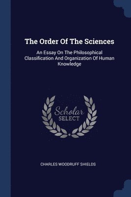 The Order Of The Sciences 1