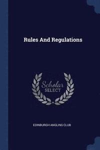 bokomslag Rules And Regulations