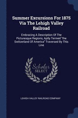bokomslag Summer Excursions For 1875 Via The Lehigh Valley Railroad