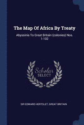 The Map Of Africa By Treaty 1