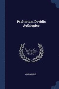 bokomslag Psalterium Davidis Aethiopice