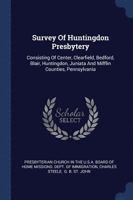bokomslag Survey Of Huntingdon Presbytery