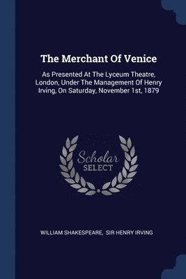 bokomslag The Merchant Of Venice