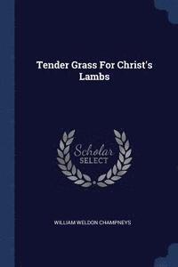 bokomslag Tender Grass For Christ's Lambs