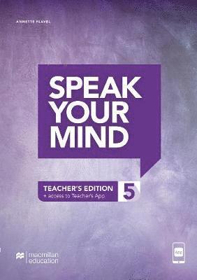 bokomslag Speak Your Mind Level 5 Teacher's Edition + access to Teacher's App