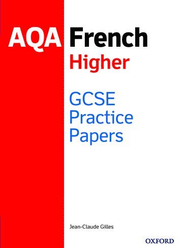 AQA GCSE French Higher Practice Papers 1