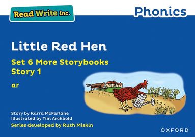 bokomslag Read Write Inc. Phonics: Little Red Hen (Blue Set 6A Storybook 1)