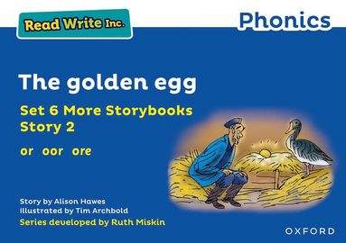 bokomslag Read Write Inc. Phonics: The golden egg (Blue Set 6A Storybook 2)