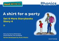bokomslag Read Write Inc. Phonics: A shirt for a party (Blue Set 6A Storybook 4)