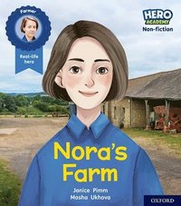 bokomslag Hero Academy Non-fiction: Oxford Level 4, Light Blue Book Band: Nora's Farm