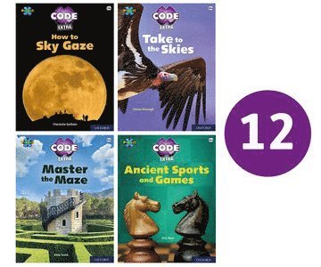 bokomslag Project X CODE Extra: White and Lime Book Bands, Oxford Levels 10 and 11: Sky Bubble and Maze Craze, Class Pack of 12